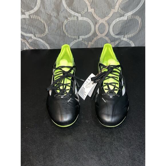 New Men’s 9.5 Adidas Copa Pure 3 Elite FG Core Black White Soccer Cleats JH6304